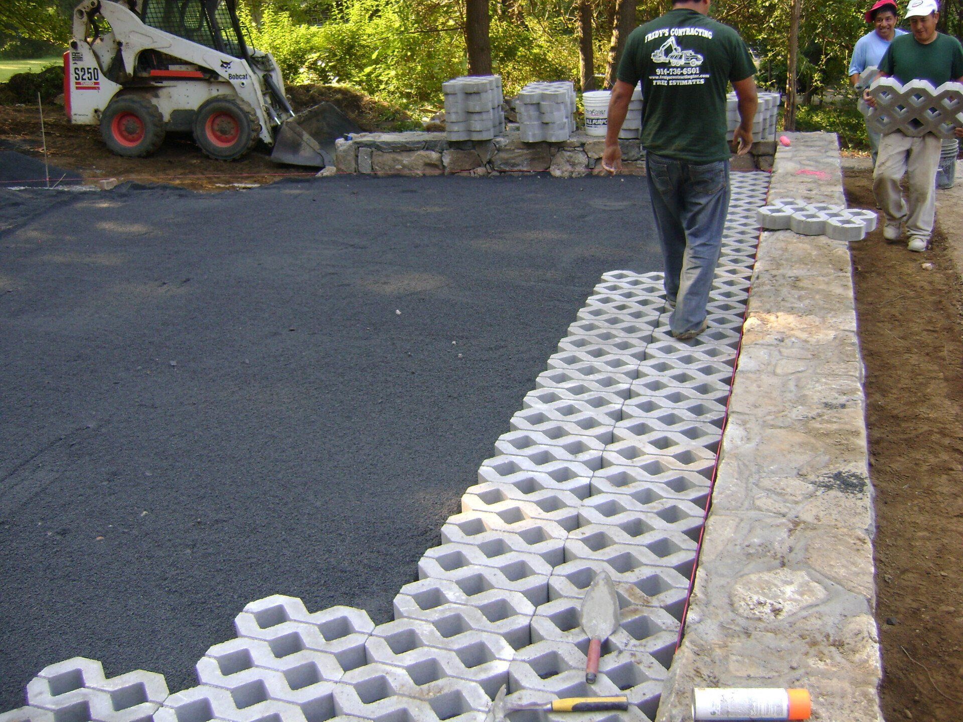 Exterior contracting work