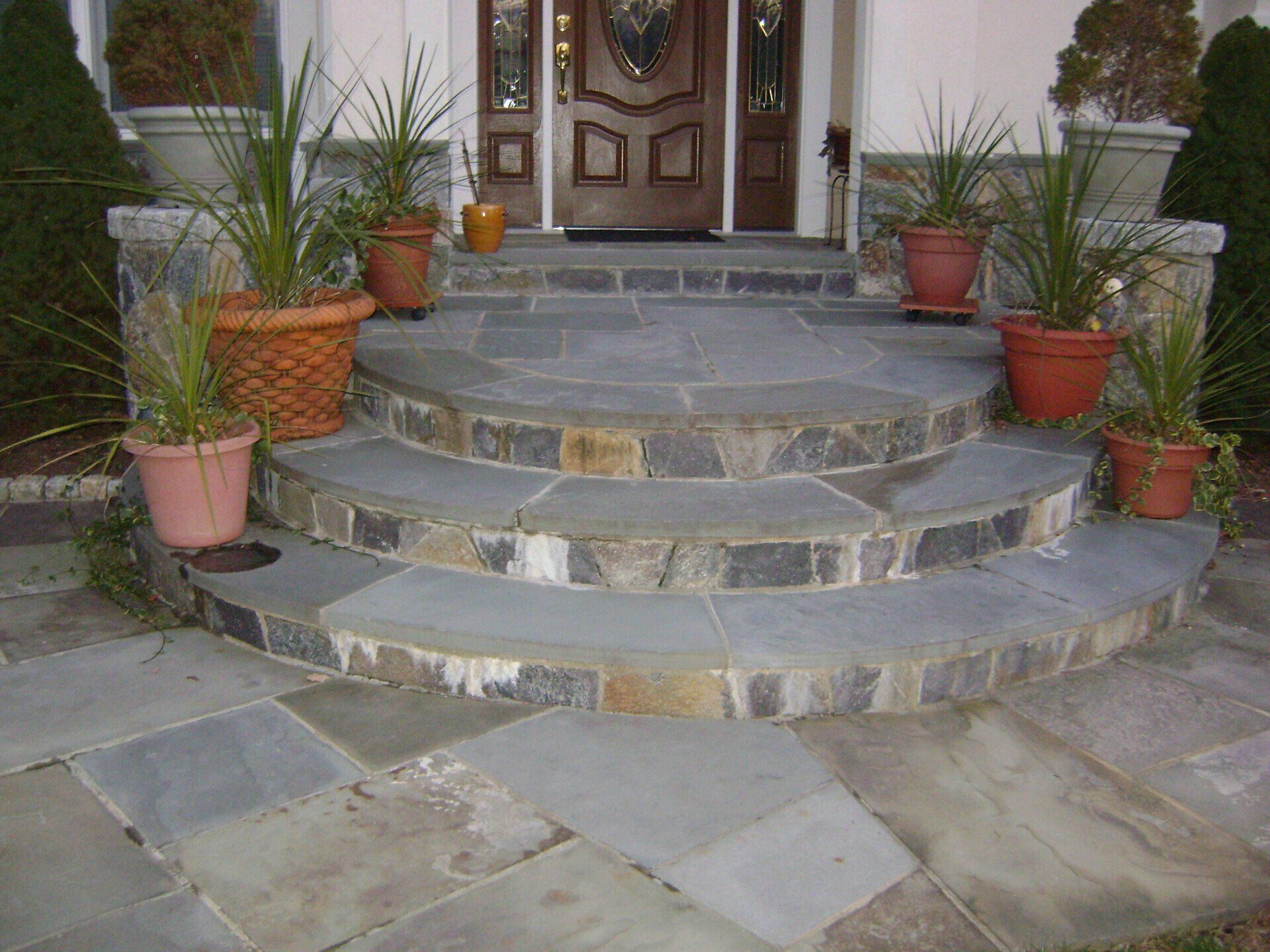 Exterior contracting work