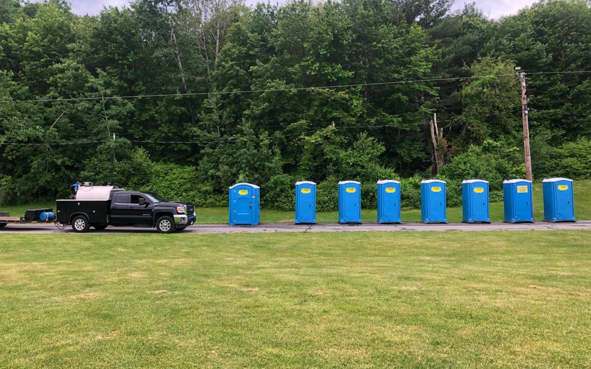 portable toilets