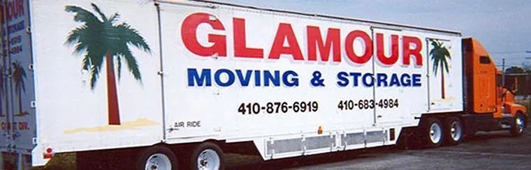 Glamour moving $ storage truck