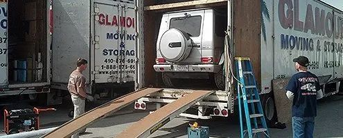 Vehicle moving