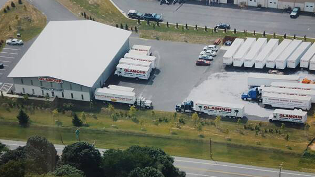 Moving company warehouse