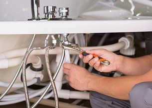 Bathtub plumbing repair