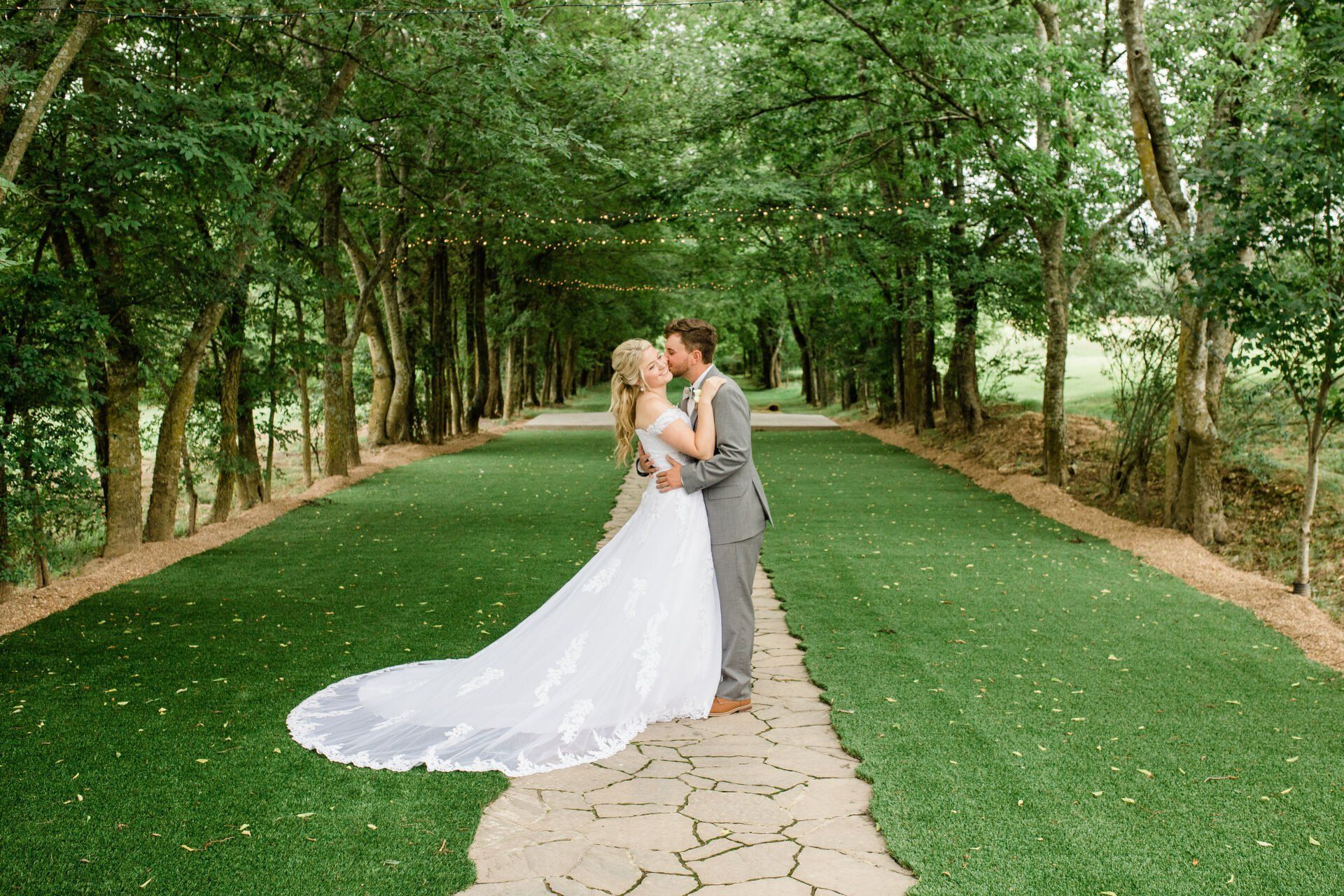 Garden wedding venue