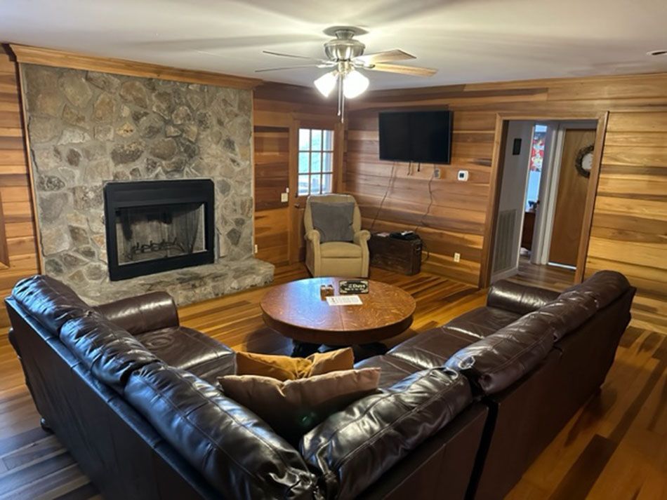 Beautiful farm house living room