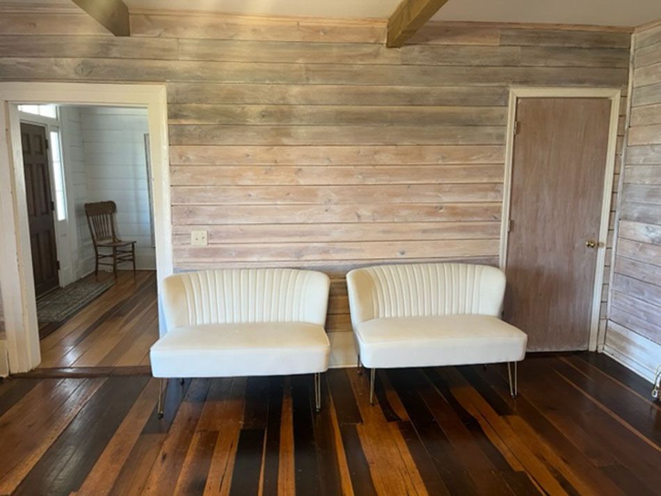 Clean farm house interior