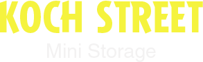 Koch Street Mini Storage - Logo