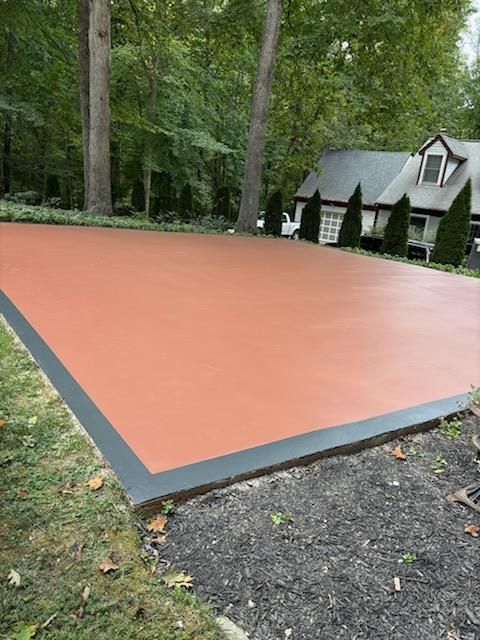 house with a beautiful patio flooring