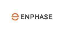 Enphase logo in orange and gray on a white background