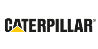 The Caterpillar company logo consisting of the word