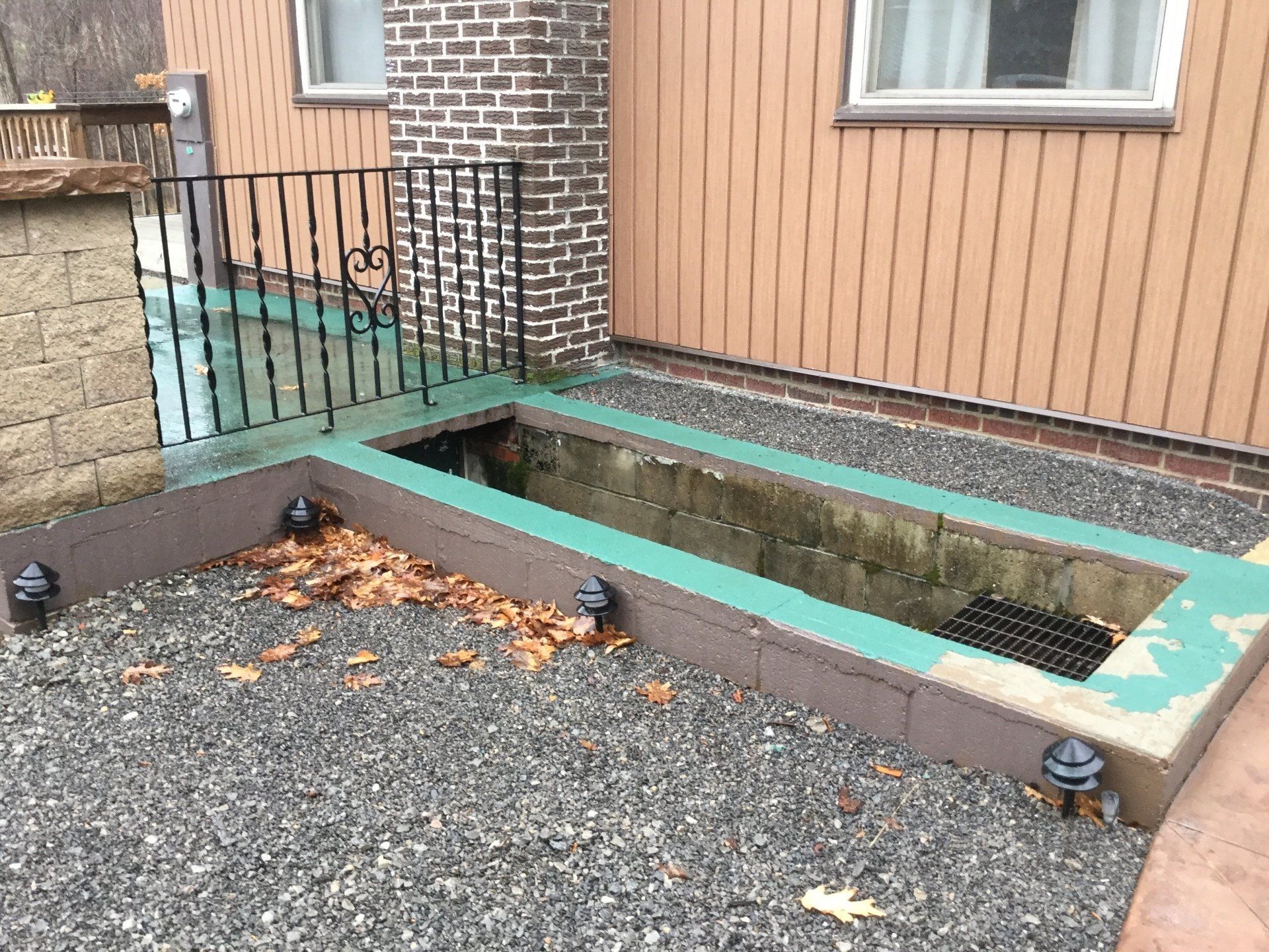 Iron Railings Before