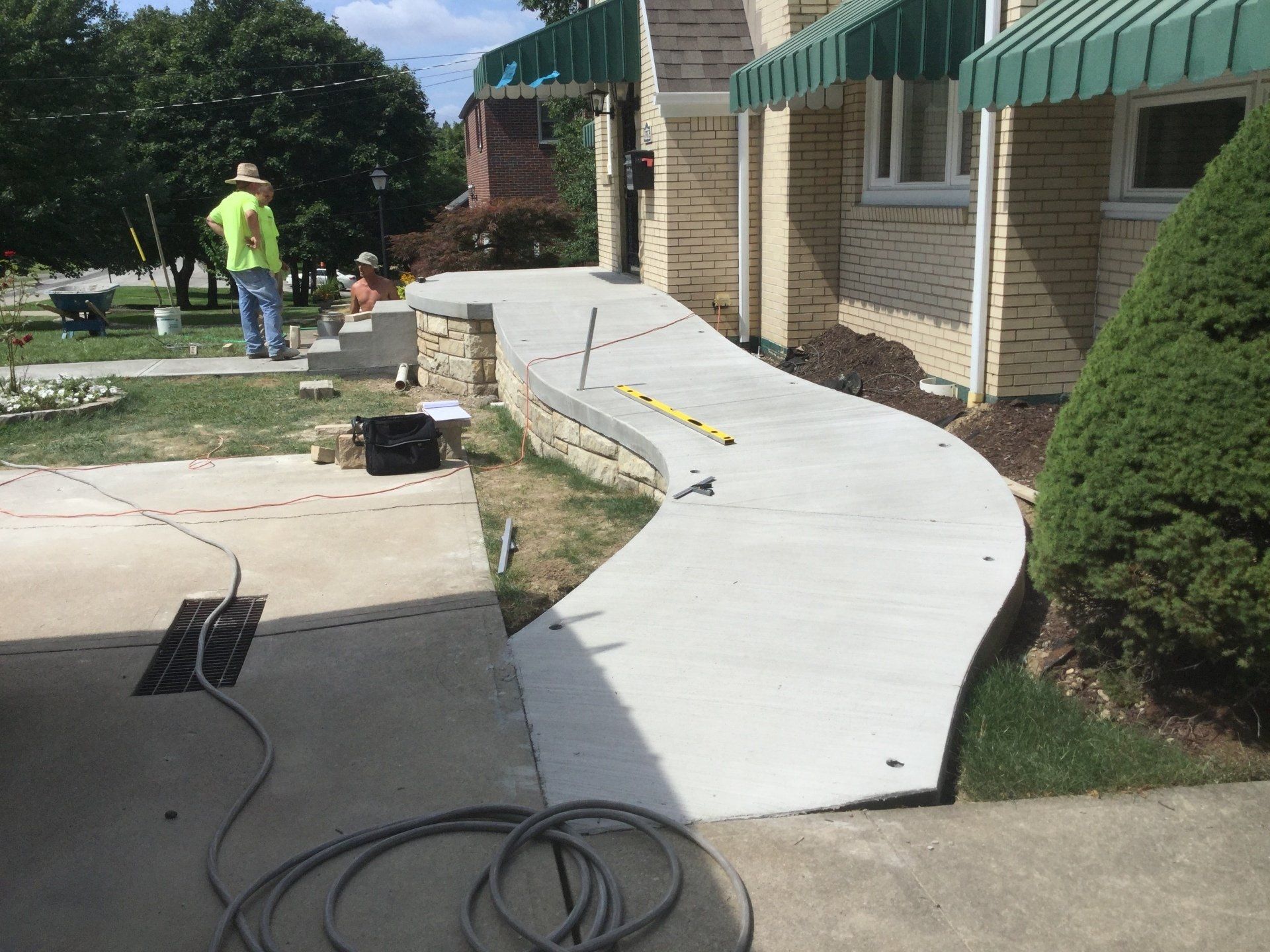 Iron Railings Before