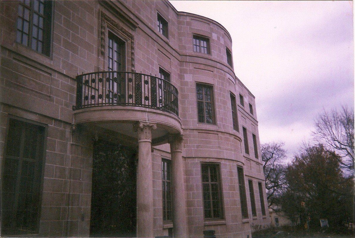 Balcony with Iron Railing