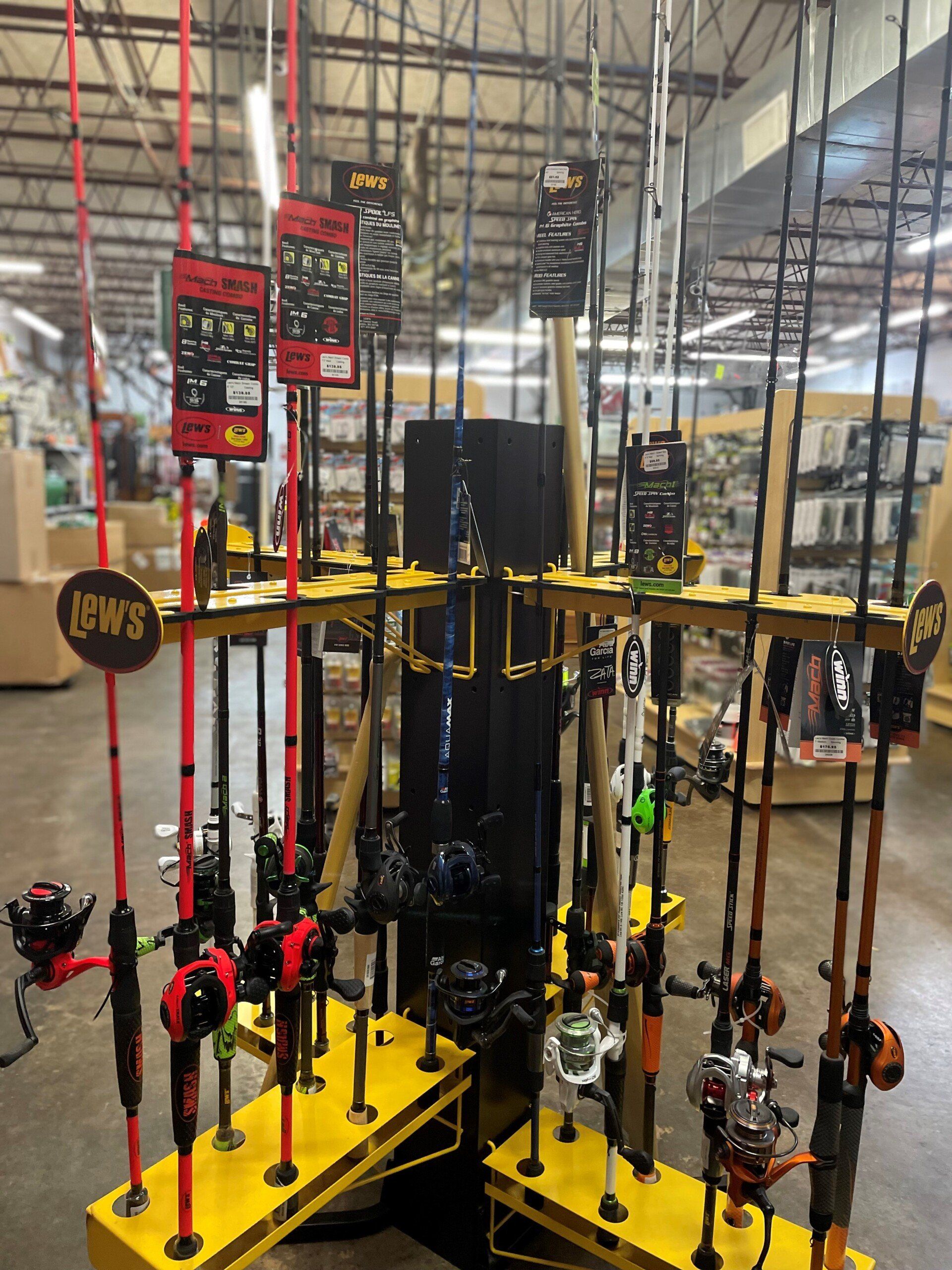 Lews fishing rods