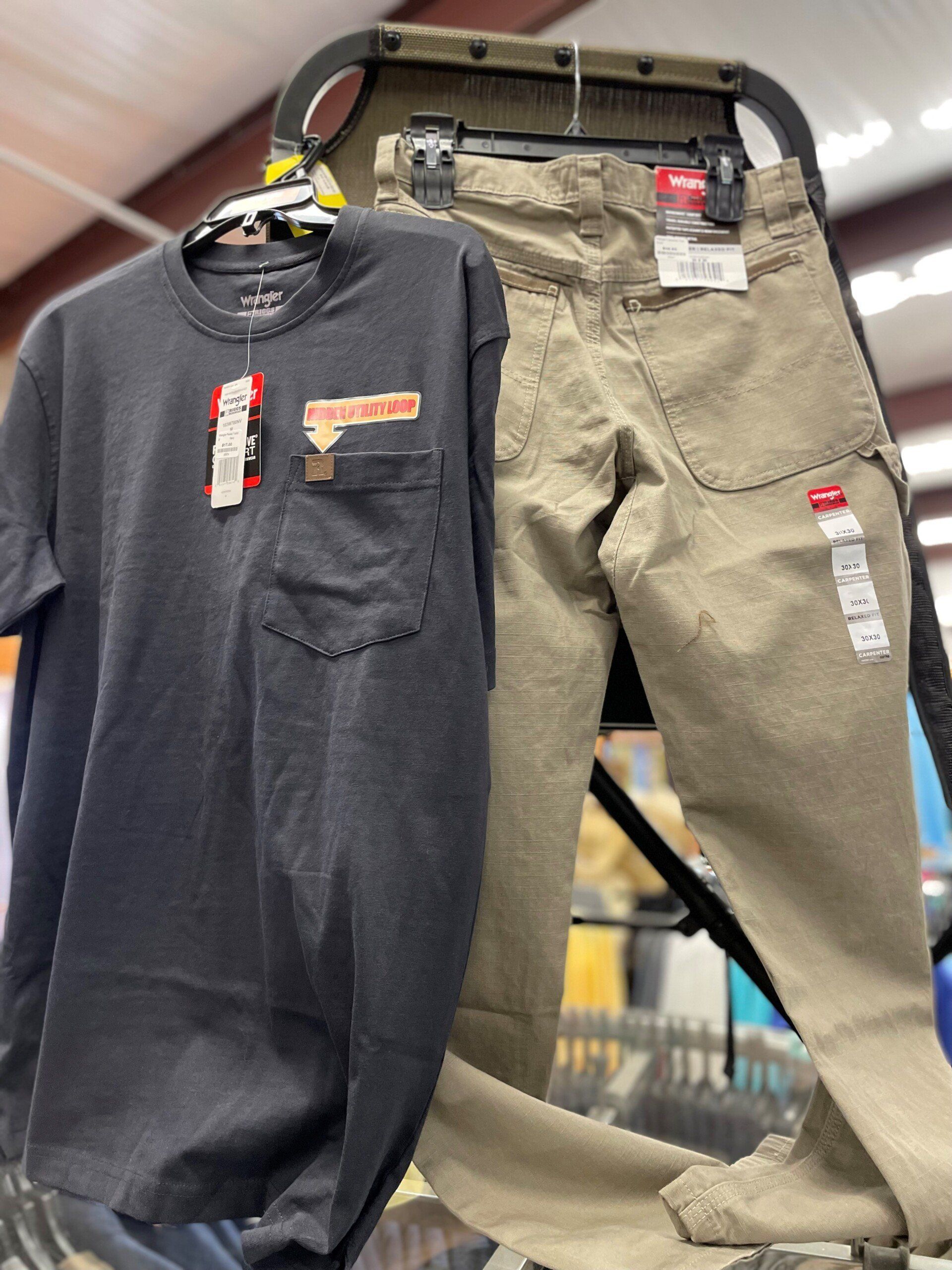 Wrangler clothes