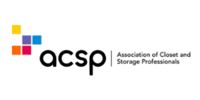 ACSP logo with colored squares and text for Association of Closet and Storage Professionals
