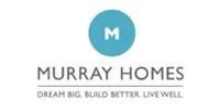 Murray Homes logo with teal circle and “M” above the slogan “Dream big, build better, live well.”