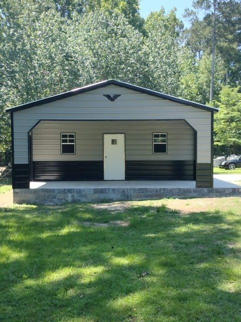 portable building front