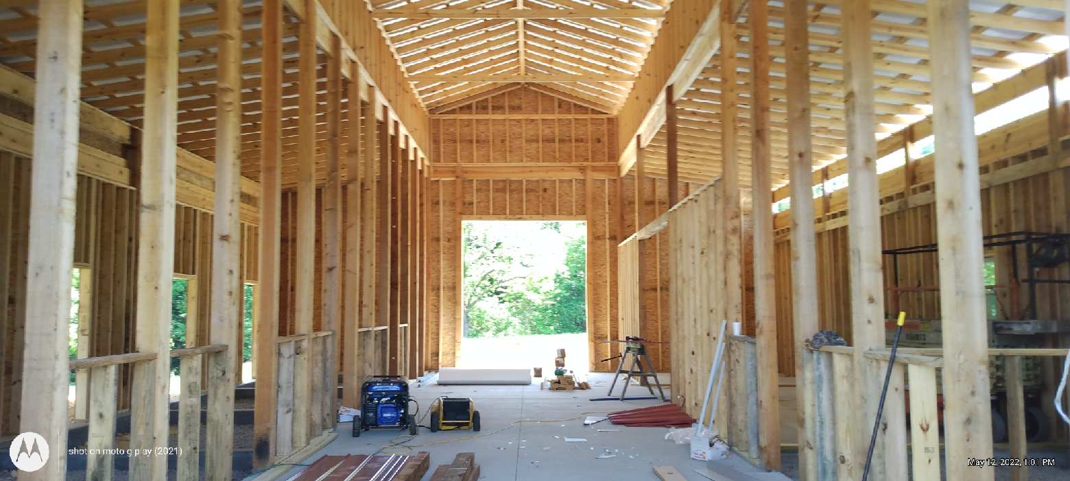 on the works pole barn