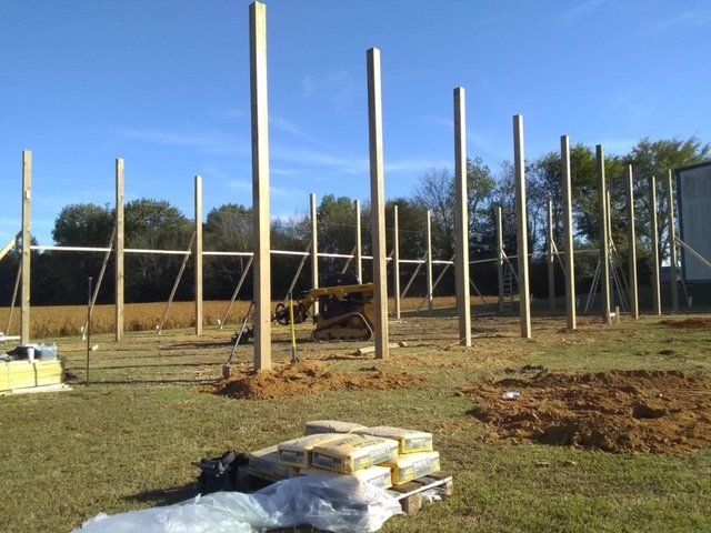 Pole Barn 8x8 Posts