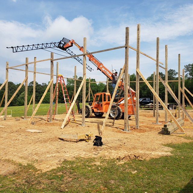 Pole Barn Skid Steer