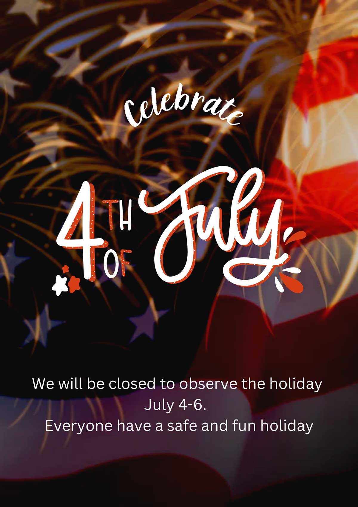 4th of July poster