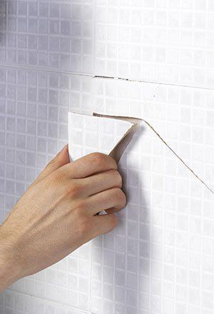 Tile crack repair