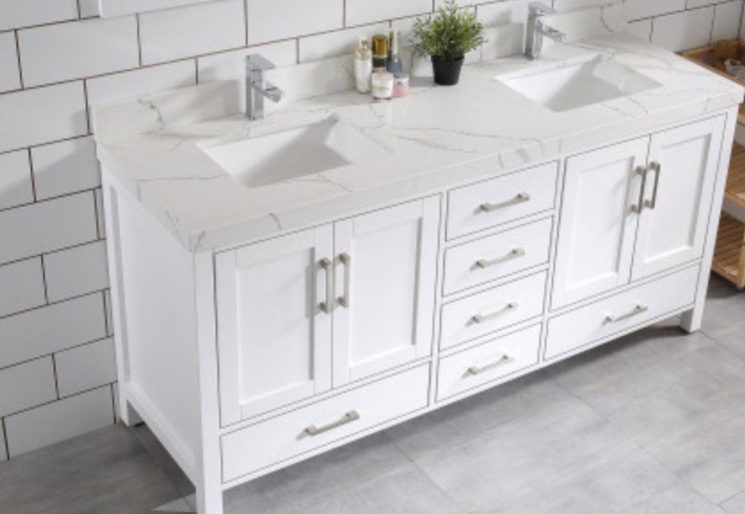 White elegant cabinet