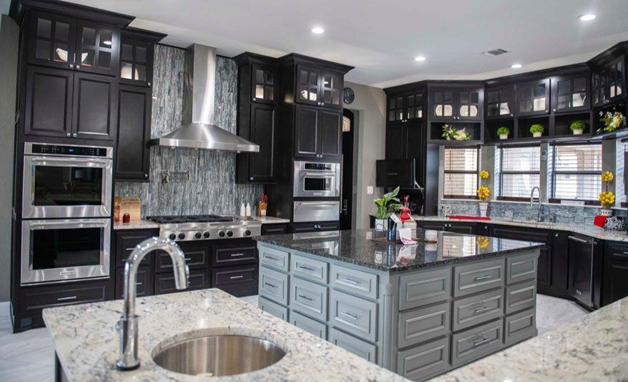 Custom kitchen cabinet