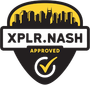 XPLR.NASH logo