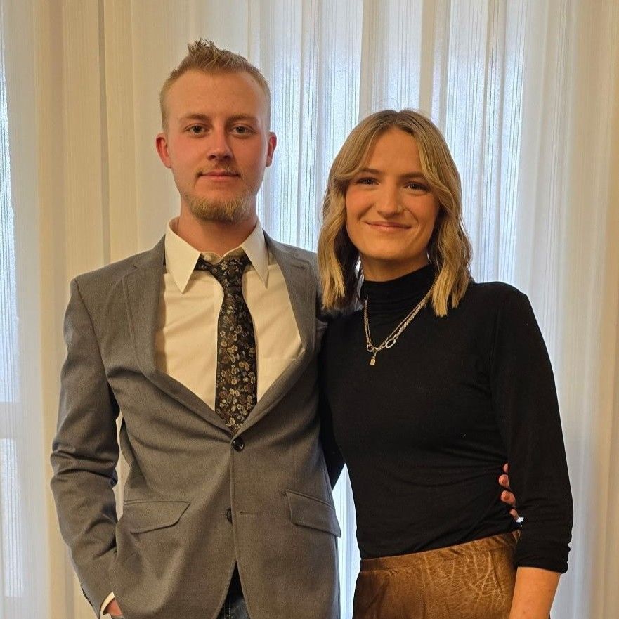 Photo of Stetson Rowe and his partner