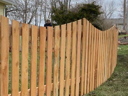 wood fence