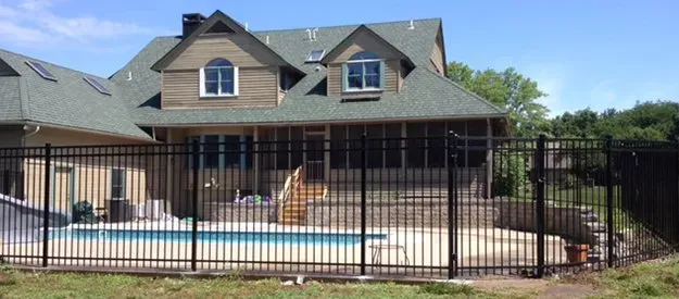 Pricvate metal fencing