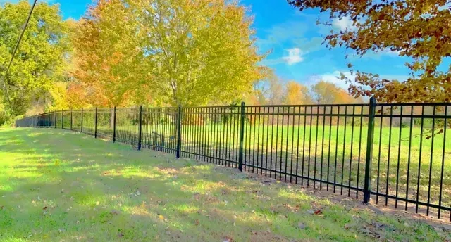 Ranch metal fence