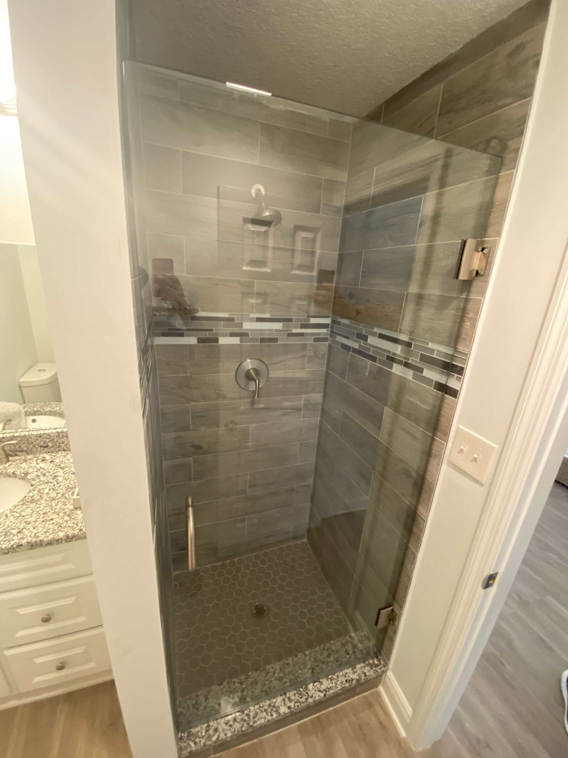 glass shower door