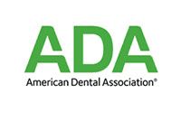 Green ADA logo with the text