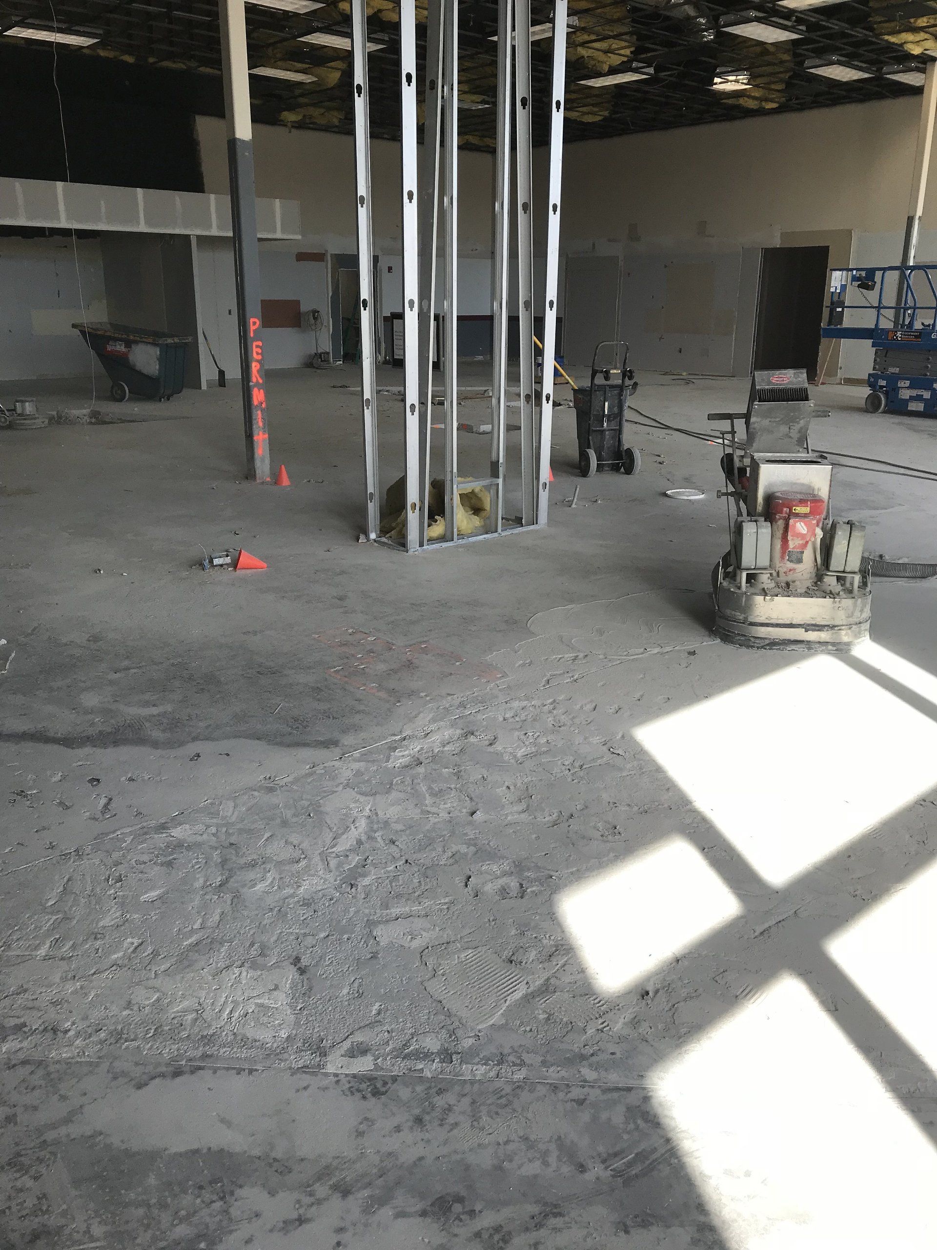 joint filling and concrete repair