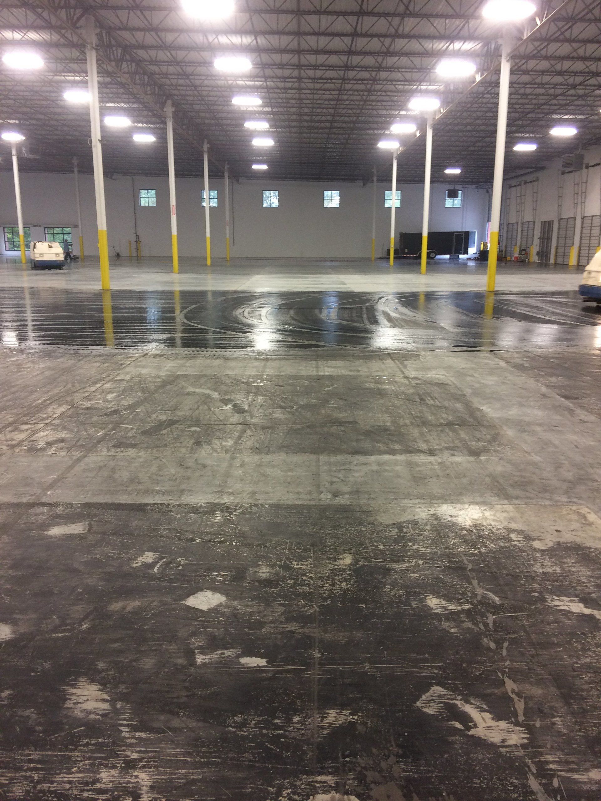 concrete floor demolition