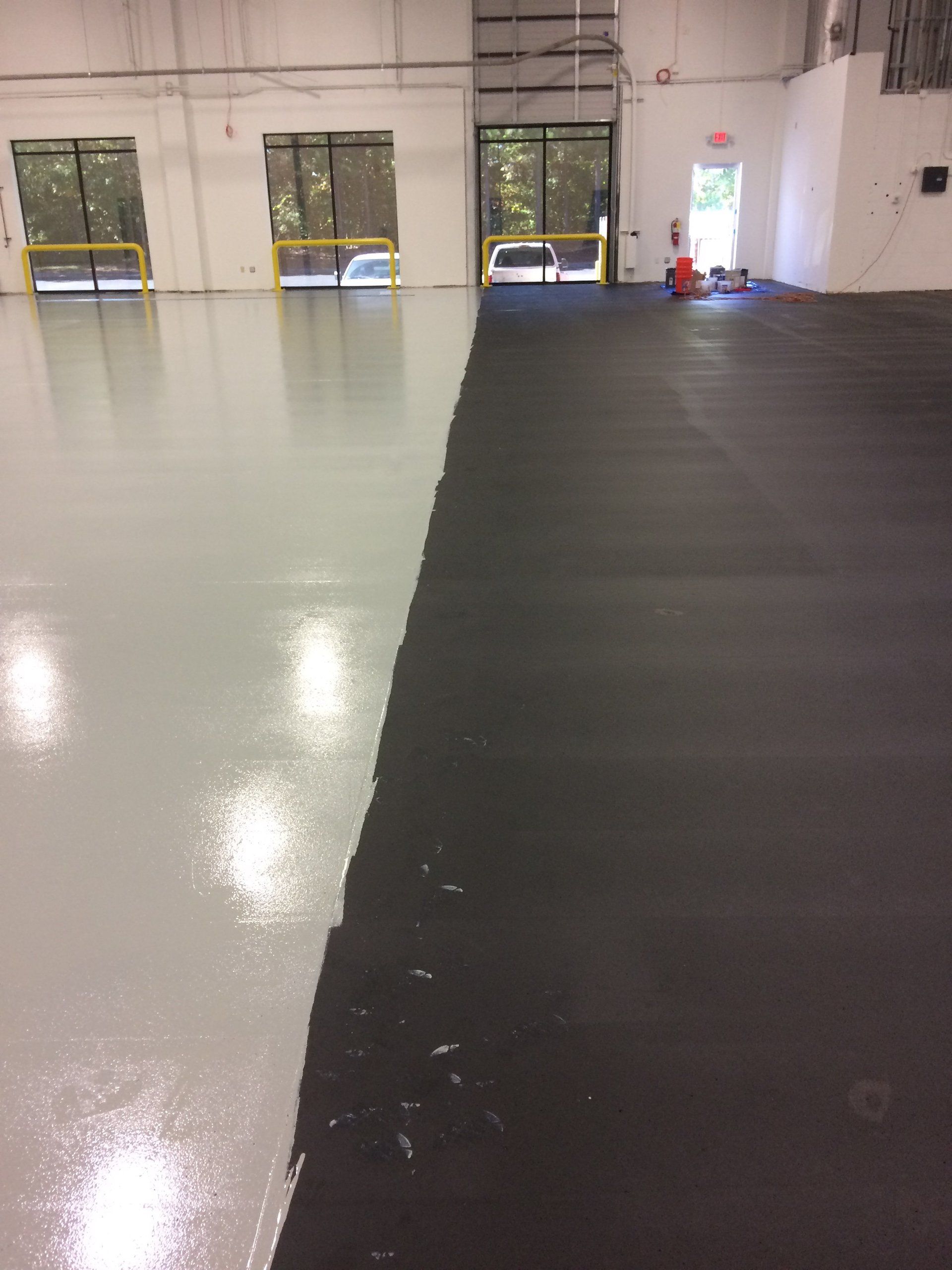 Electrostatic Dissipative (ESD) and conductive flooring