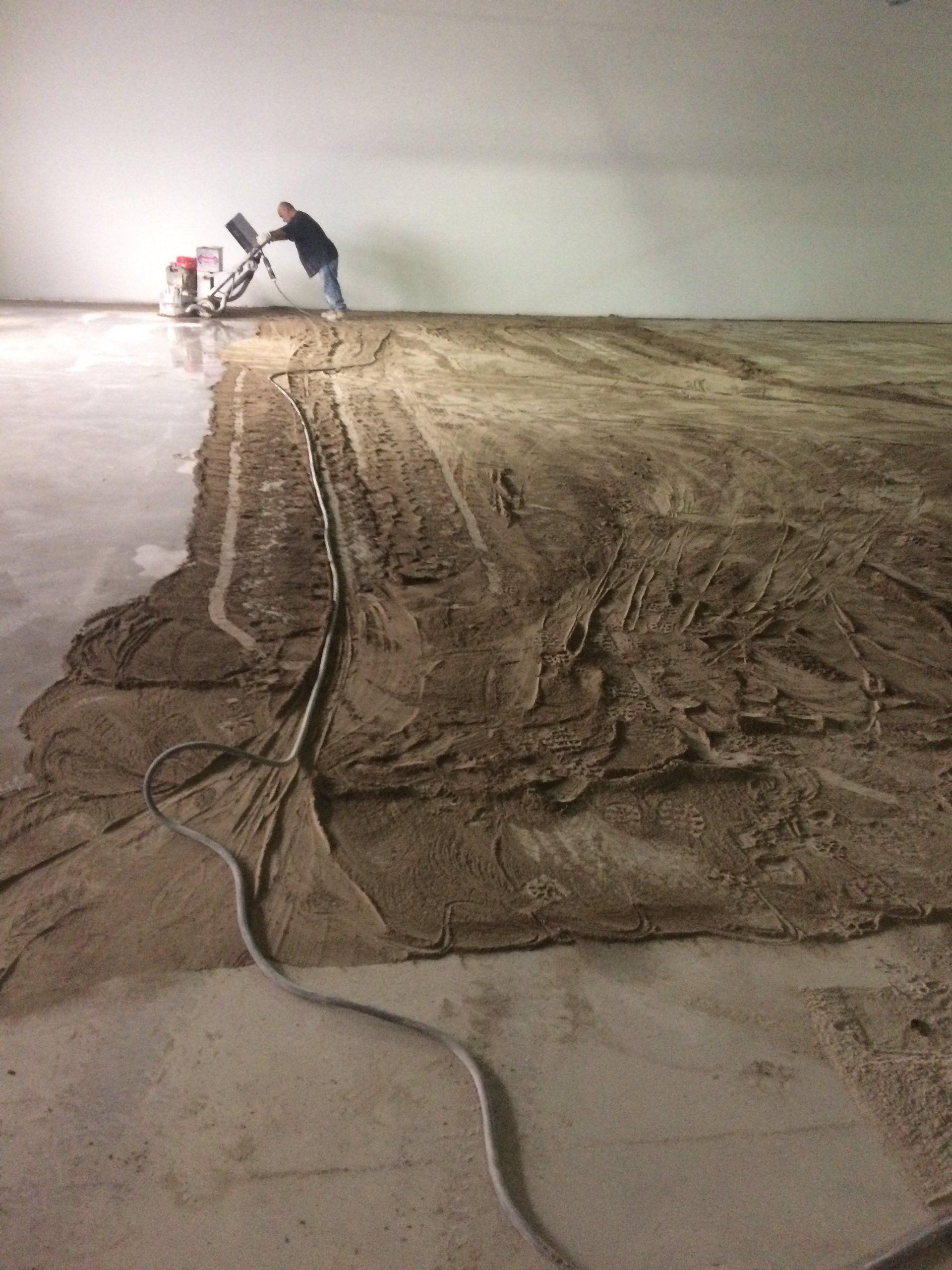 concrete floor demolition