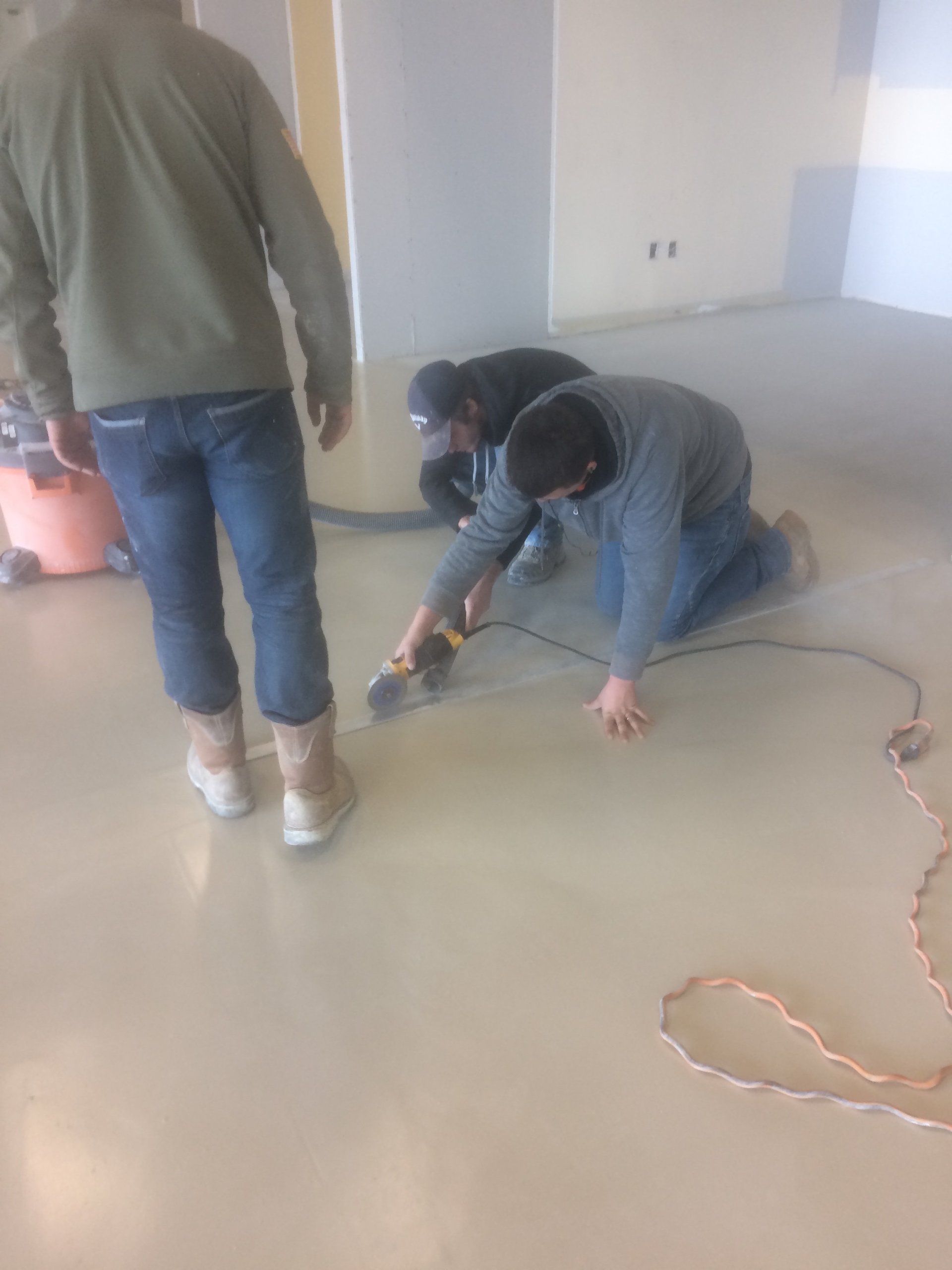 joint filling and concrete repair