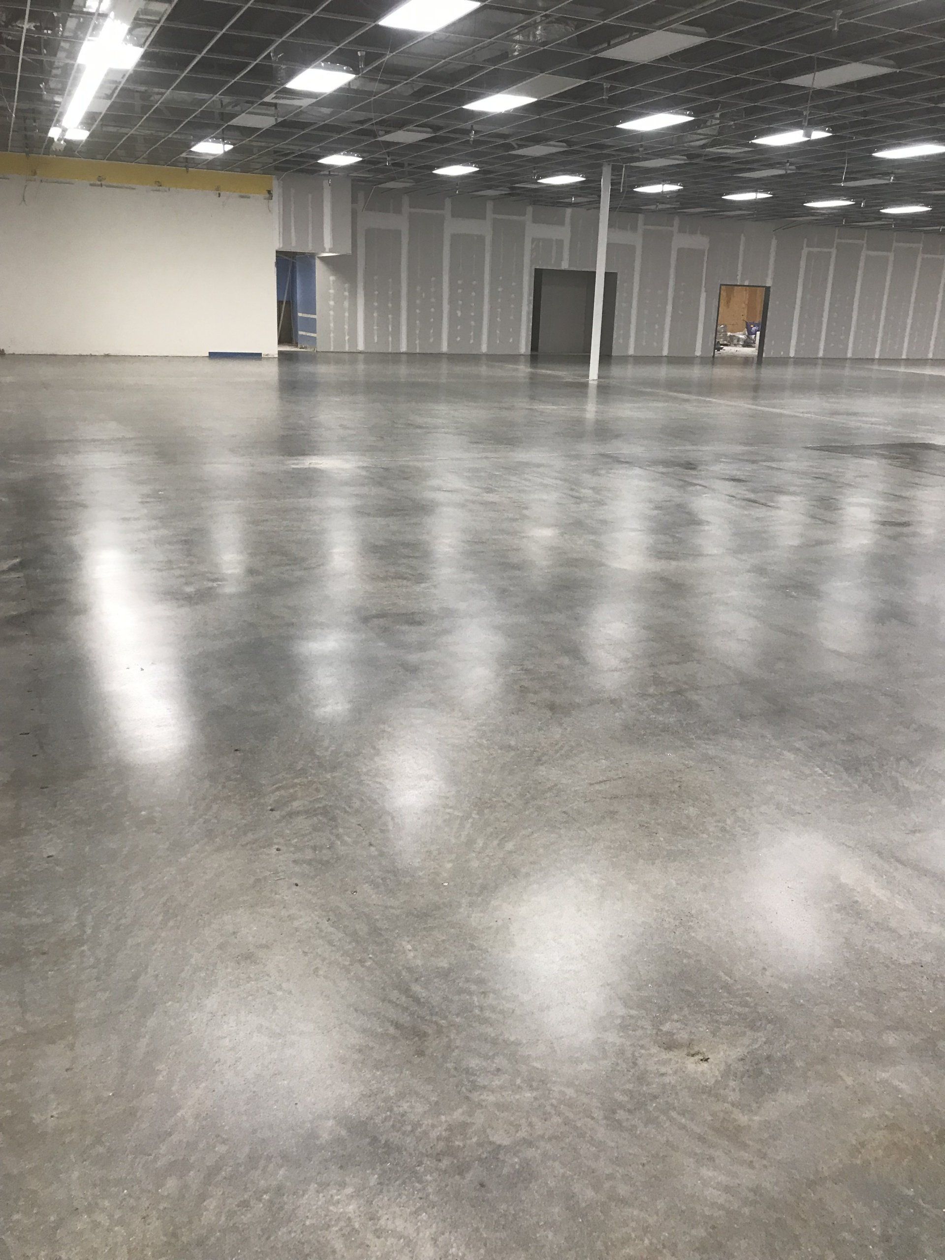 shotblasted and beadblasted concrete floors