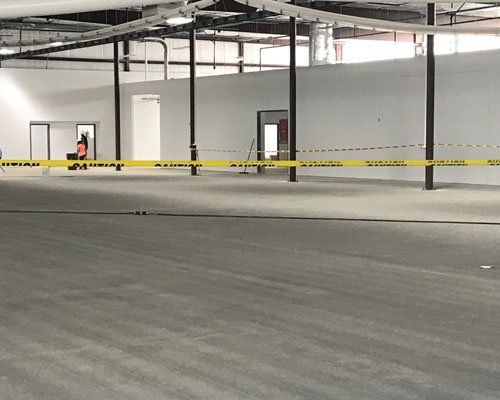 shotblasted and beadblasted concrete floors