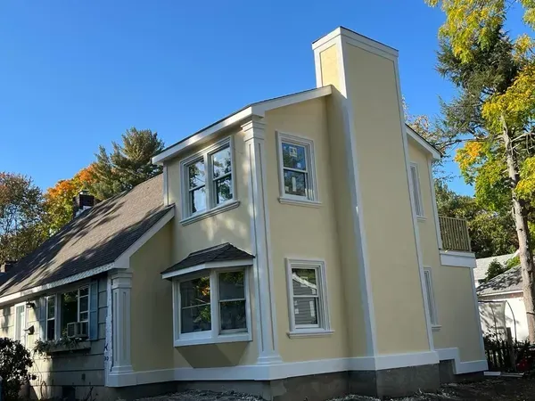 plaster work on residential house