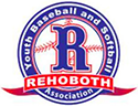 Rehoboth Youth Baseball Softball Association logo