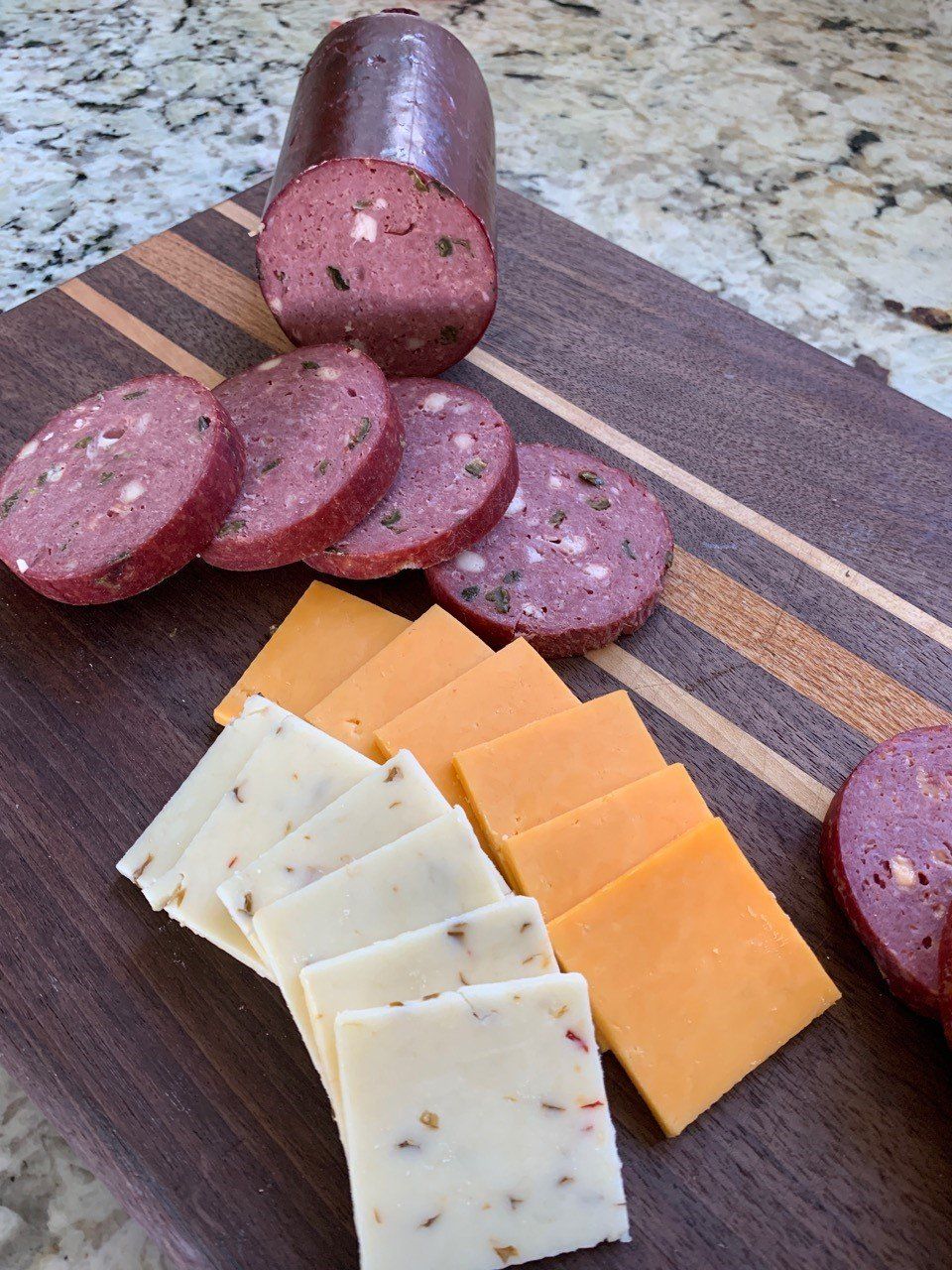 Meat and cheese platter