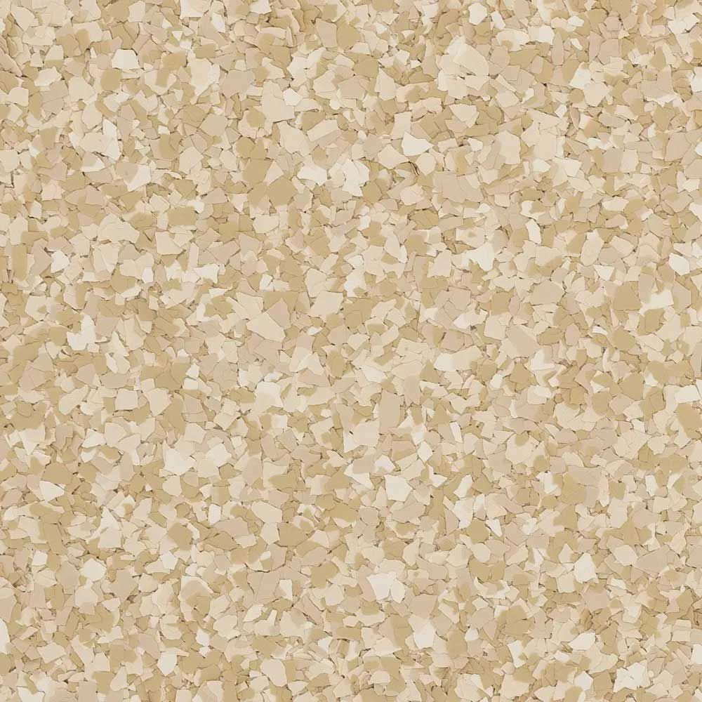Tan and beige speckled surface; looks like cork or composite material.