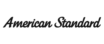 American Standard logo in black cursive text.