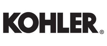 Kohler logo in black text on a white background. 