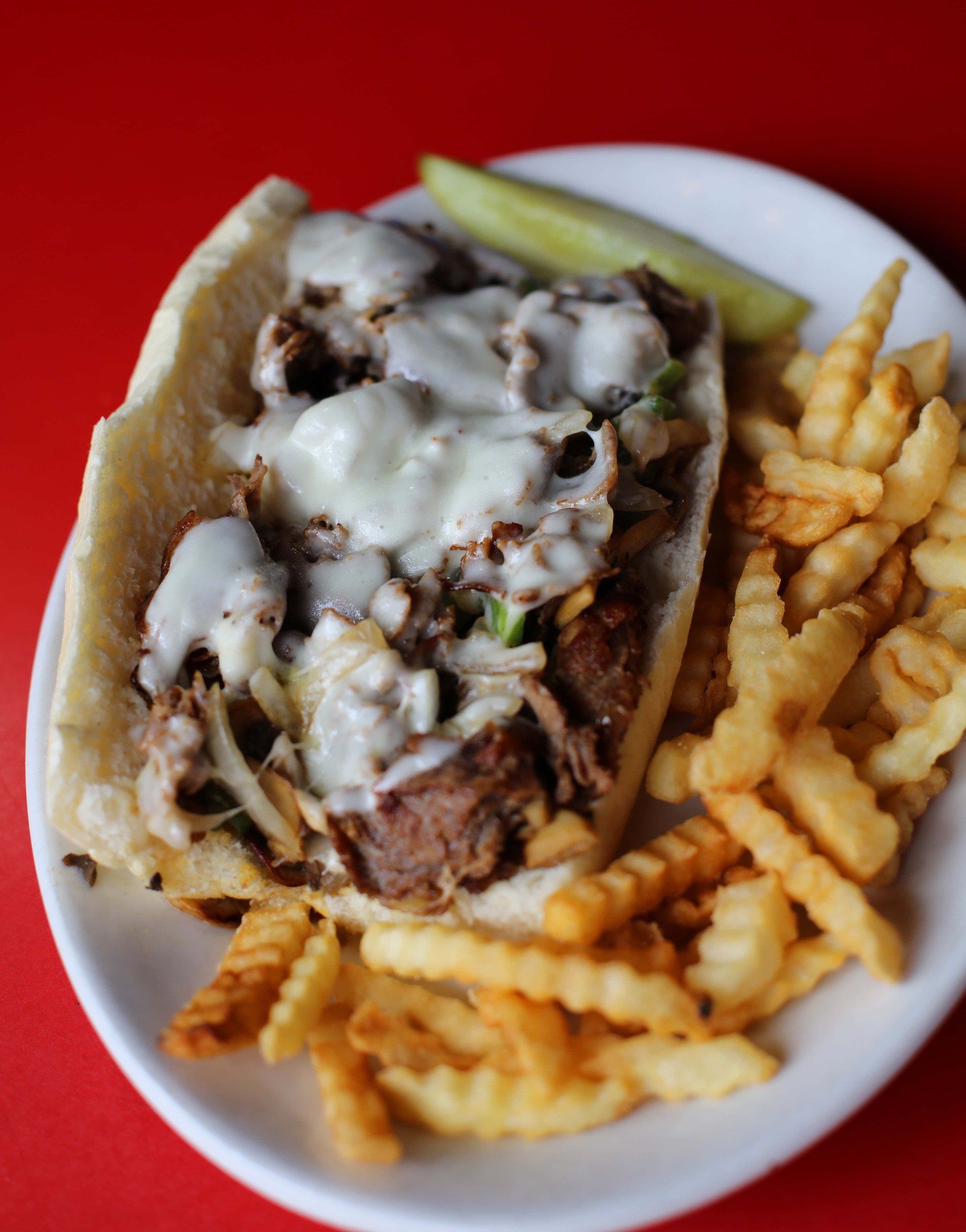 Loaded Philly Cheesesteak